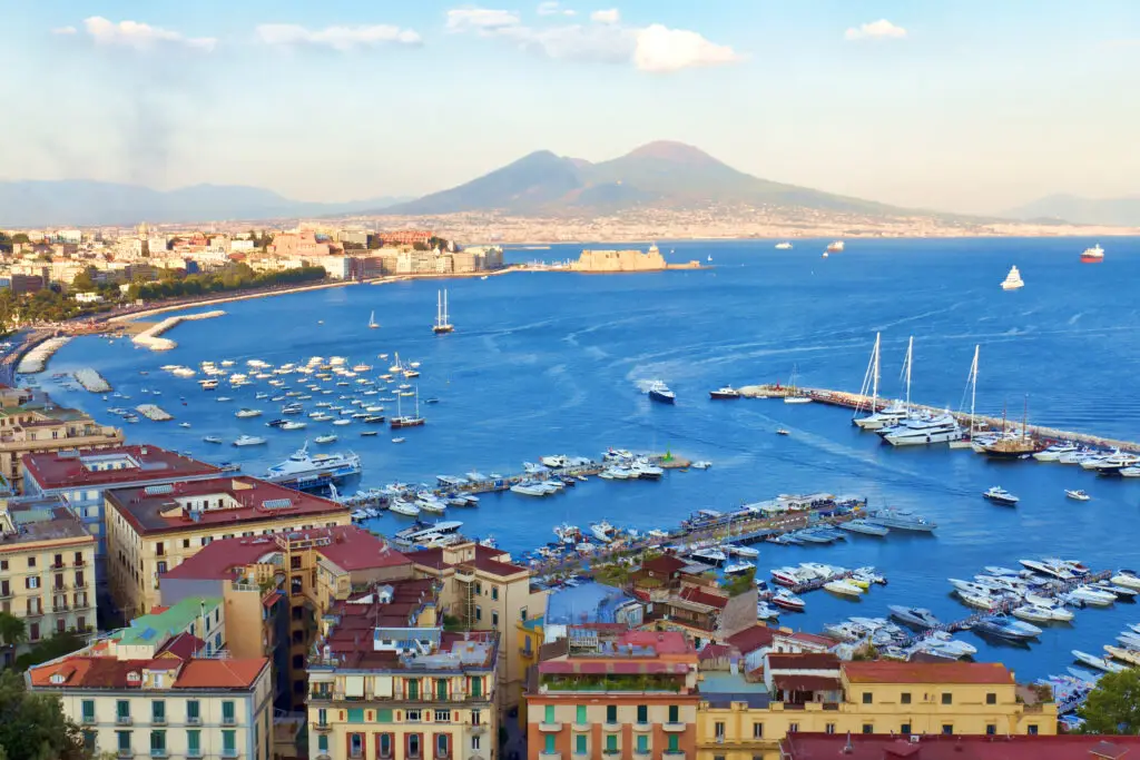 Veduta del Golfo di Napoli